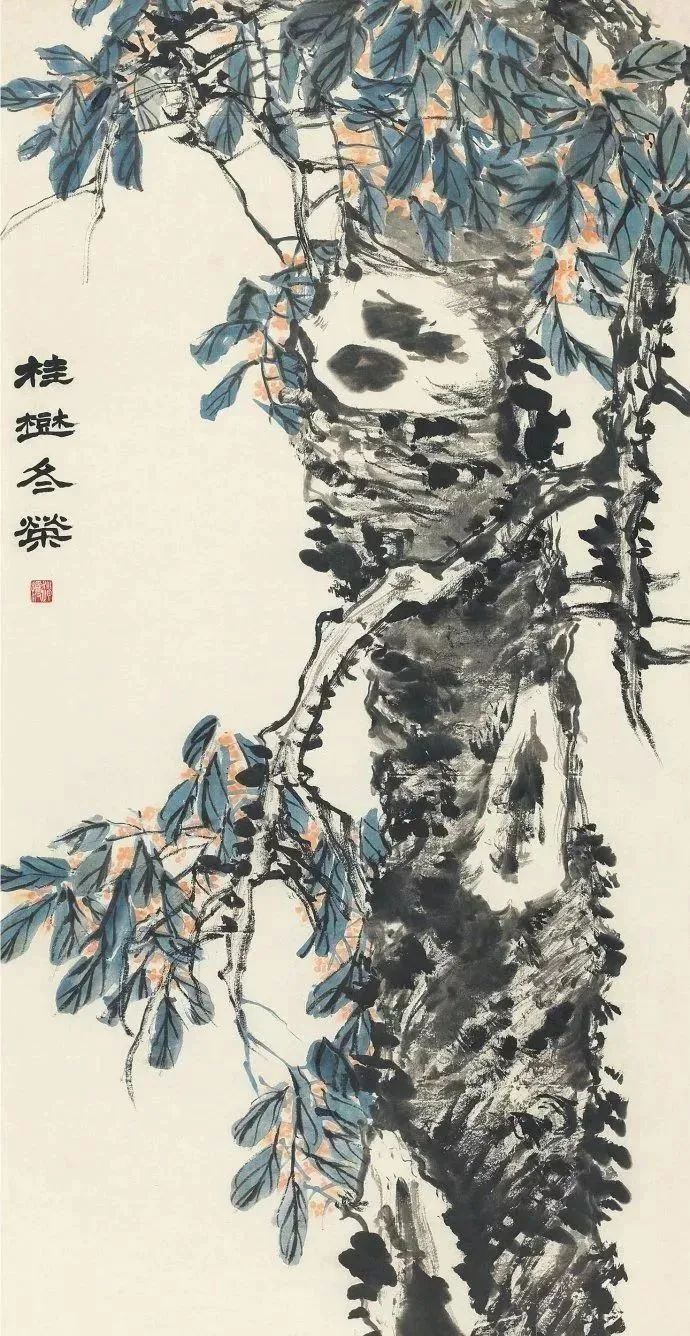 国画里的十大名花，十里飘香——桂花